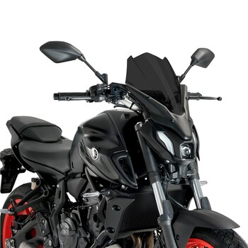 Pare-brise Puig nouvelle génération Touring pour Yamaha 445 mm 4 mm Touring