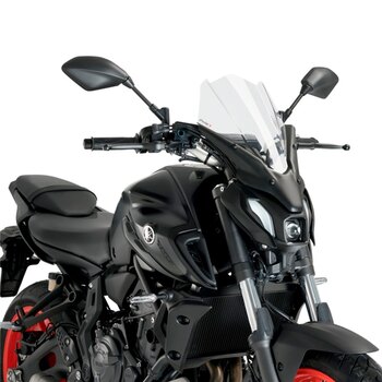 Pare-brise Puig nouvelle génération Touring pour Yamaha 445 mm 4 mm Touring