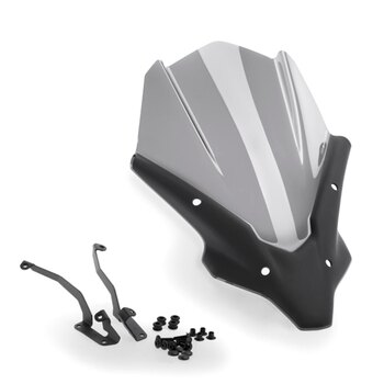 Pare-brise Puig nouvelle génération Touring pour Yamaha 220 mm 3 mm Fixe