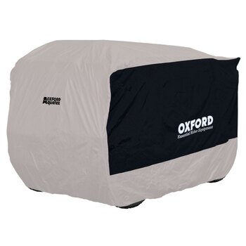 Oxford Products Housse de moto imperméable Aquatex noir, argent Street Bike Nylon XL