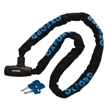 Oxford Products Hardcore XL13 Chaîne et cadenas haute sécurité 1,5 m