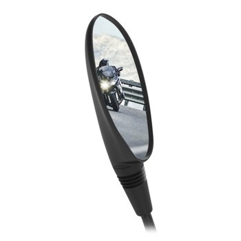 Oxford Products Bar End Mirror Handlebar Round Black Left 3.07″