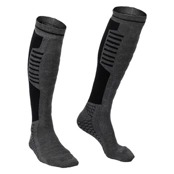 MOBILE WARMING Chaussette Chauffante Thermique Homme, Femme L Gris (foncé)