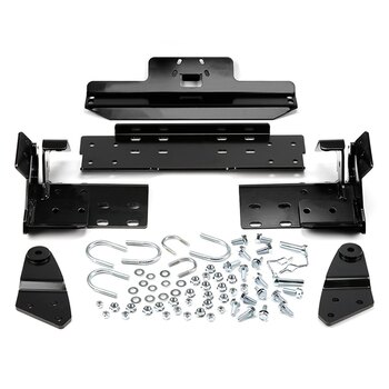 Kit de montage de charrue Warn Center noir 93901 pour Honda