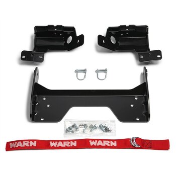 Kit de montage de charrue Warn Center noir 65070 pour Honda