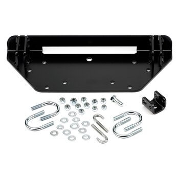 Kit de montage de charrue Warn Center noir 37850 pour Honda