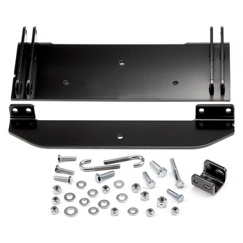 Kit de montage de charrue Warn Center noir 93901 pour Honda