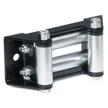 Warn Roller Fairlead Noir, Treuil Argenté 4000 5500 lbs