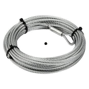 Warn Replacement Steel Rope 50' For VRX 45/Axon 45/Axon 55 1/4″