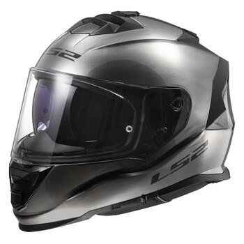 LS2 Assault Full Face Helmet Solid Color Summer 2XL White