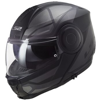 Casque modulaire LS2 Horizon Axis XS Noir, Titane