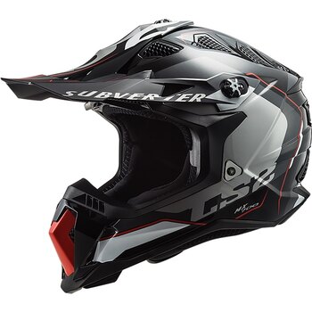 LS2 Subverter Evo Off Road Helmet Solid 3XL Blackout