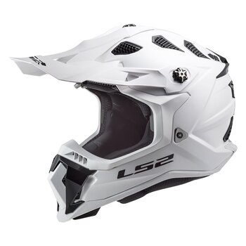 Casque tout-terrain LS2 Subverter Evo Solid L blanc