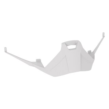 LEATT Velocity Nose Deflector Nose Deflector White