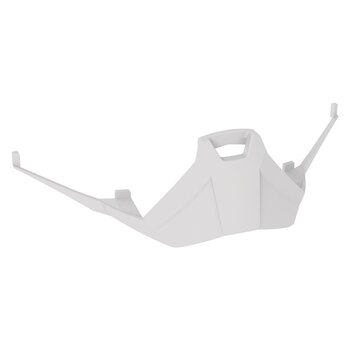 LEATT Velocity Nose Deflector Nose Deflector White