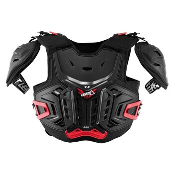 LEATT 5.5 Junior Body Protector Junior S/M Noir, Blanc