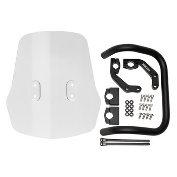 Extension de béquille latérale DRC ZETA en aluminium noir et argent pour Yamaha