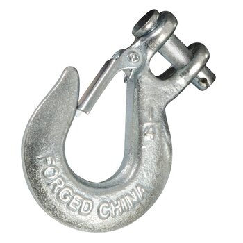 PORTABLE WINCH Grab Hook with Latch & 3 Chain Links