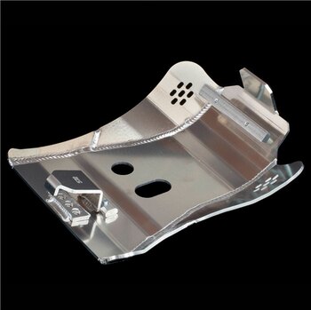 DRC ZETA Enduro Skid Plate Fits Suzuki Chrome