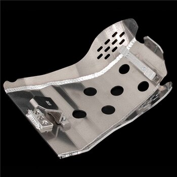 DRC ZETA Enduro Skid Plate Fits Suzuki Chrome