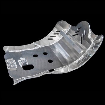 DRC ZETA Enduro Skid Plate Fits Suzuki Chrome