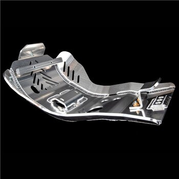 DRC ZETA Enduro Skid Plate Fits Suzuki Chrome