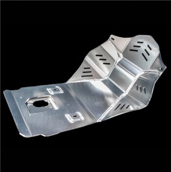 DRC ZETA Enduro Skid Plate Fits Suzuki Chrome