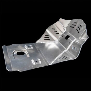 DRC ZETA Enduro Skid Plate Fits Suzuki Chrome