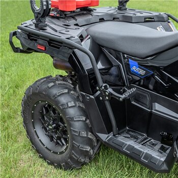 Super ATV Fender Flare pour Polaris Noir Arrière