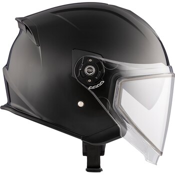 Casque ouvert CKX Razor Solid Electric Double Shield 2XL Noir mat