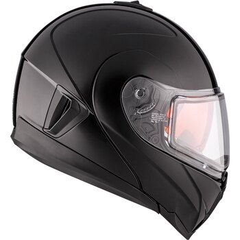 Casque modulaire CKX Tranz 1.5 AMS Solid Electric Double Shield XL Noir