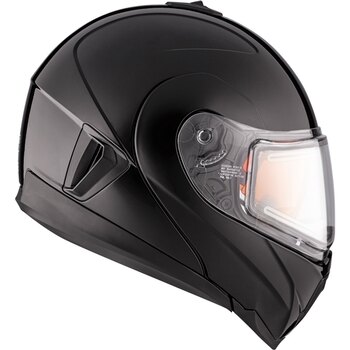 CKX Casque Modulaire Tranz 1.5 AMS Solid Double Shield 4XL Noir Mat