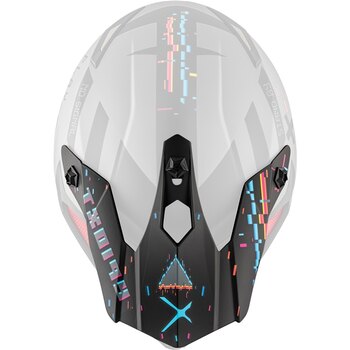 Casque tout-terrain CKX TX019Y Error sans lunettes S Gris mat