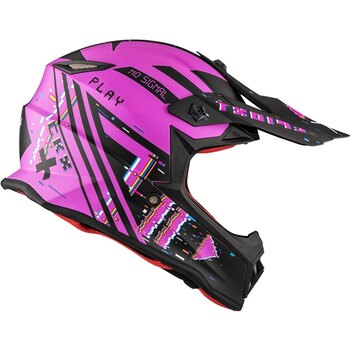 CKX TX019Y Casque Hors Route Error Sans Masque XL Rose Mat