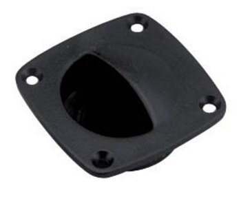 SEA DOG Flush Mounted Drink Holder Black 2″ 2 7/8″ 3″ 3 3/8″