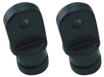 SEA DOG Nylon External Eye Ends Black 3/4″