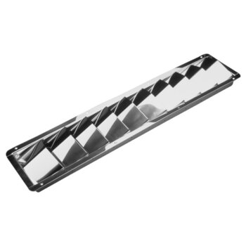 SEA DOG Couvercle de vidange avec grille d'aération Acier inoxydable Argent 2 3/4″ 3 1/4″ 2.11 in²