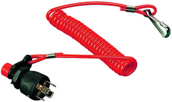 SEA DOG Red Lanyard Disjoncteur Universel