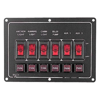 SEA DOG Illuminating Contura Switches Interrupteur à bascule lumineux 702369