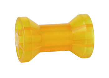 Rouleaux d'ARRIMAGE & Coussinets de quille sans rouleau de remorque de bateau jaune 4″