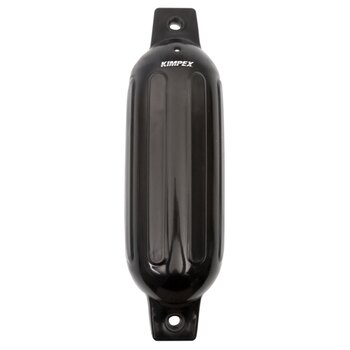 KIMPEX Inflatable Vinyl Fender Unit Black 23″ 6.5″ Boat 20' to 25'