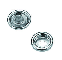 SEA DOG Canvas Snap Stud Silver 1/4″