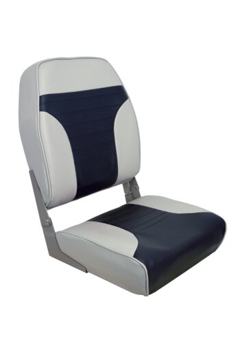 SPRINGFIELD Premium Folding Seat High back fold down seat 16 1/2â³ 16 1/2â³ Charcoal, Gray 23 1/4â³