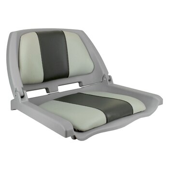 WISE Bast Seat Fold Down Seat Gray, Charcoal, White