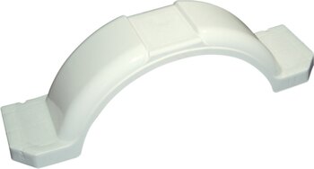 Tie Down Trailer Fender 11″ Plastic 45″ 11 3/8''