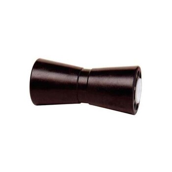 TIE DOWN Rollers & Keel Pads No Bow Roller Black 4″