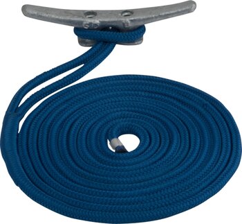 Ligne de quai en nylon tressé double SEA DOG 10' 3/8 ? Nylon Double Tressé Blanc