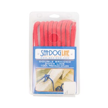 Ligne d'ancrage en nylon double tressé SEA DOG 100' 3/8 ? Doublure en nylon