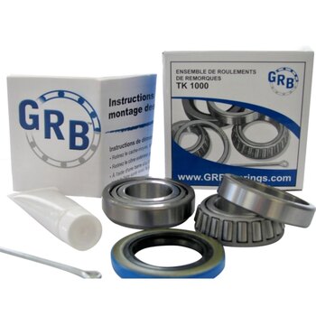 Kits de roulements de roue de remorque GRB BEARING, TK 1063