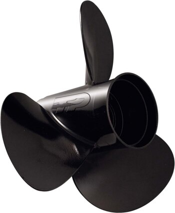 Turning Point Hustler Propeller Fits Johnson/Evinrude, Fits Force, Fits Honda, Fits Mercury, Fits Nissan, Fits OMC, Fits Suzuki, Fits Yamaha Aluminum 13 14″